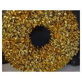 24" Bow Wreath (gold)