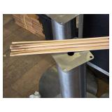 Lot of (12) U.S.A. Flag on Wood Stick