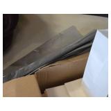 Lot of (52) Gift Bags 8" x 10" and One Box of Gray Tissue Paper
