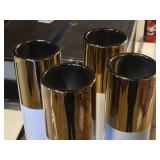 Lot of (4) Ceramic Table Vase 4" x 16"