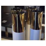 Lot of (4) Ceramic Table Vase 4" x 20"