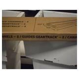 Lot of (2) Gladiator Geartrack Channels (in original packaging)