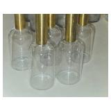 Lot of (5) Bud Vase - Zoya by Accent Décor 2 3/4" x 12 1/2"