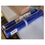 Lot of (2 Rolls) Blue Mirror Sticker