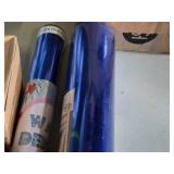 Lot of (2 Rolls) Blue Mirror Sticker