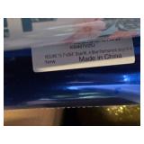 Lot of (2 Rolls) Blue Mirror Sticker