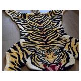 Tiger theme Area Rug 70" x 48"