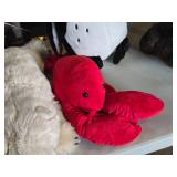 Lot of (3) Stuffed Animals - 24" Penguin, 20" Lobster, 24" Polar Bear