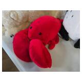 Lot of (3) Stuffed Animals - 24" Penguin, 20" Lobster, 24" Polar Bear