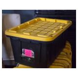 Lot of (4) Storage Bins 30" x 20" x 14"