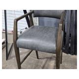 40" Padded Wood Bar Chair by Keagan