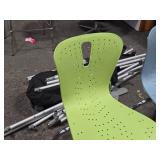 Lot of (2) Flow Chair with Chrome-Plated Legs - Berries by Jonti-Craft