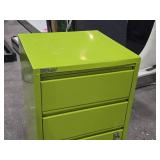 Bisley Metal Locking File Cabinet 3-drawer and Key