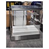 Retail Glass Jewelry Display Case / Counter | Lighted 33" x 21" x 38"