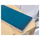 Lot of (13 Boxes) 68.9-sq.ft. Harmony California Green Lampas Peacock Tile Flooring 22-count ( 286 total items )