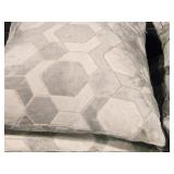 Lot of (4) 21" Covered Throw Pillow - Manipur by Designer