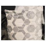 Lot of (2) 21" Covered Throw Pillows - Manipur by Designer