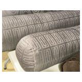 Lot of (2) Bolster Pillow with Geometric pattern 5