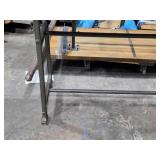 Industrial style Wood Top / Metal Bar Table 71" x 25 1/2" x 43"