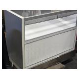 Retail Glass Jewelry Display Case / Counter | Lighted 45" x 20 1/2" x 38"