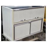 Retail Glass Jewelry Display Case / Counter | Lighted 45" x 20 1/2" x 38"