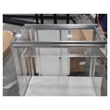 Retail Glass Jewelry Display Case / Counter | Lighted 33" x 21" x 38"