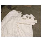 Lot of (4) Fabric Stage Curtains 14