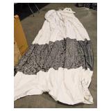 Lot of (4) Fabric Stage Curtains 14