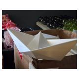 Lot of (1 Box) Acrylic Decorative Oragami Floating Candles 25-count ( 25 total items )