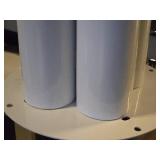 Lot of (4) Ceramic Table Vase 4" x 12"