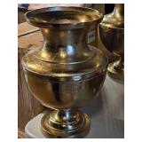 Lot of (1) Aluminum Decorative Table Vase 11" x 16 1/2"