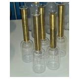 Lot of (4) Bud Vase - Zoya by Accent Décor 3 1/2" x 20"