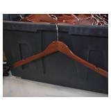 Lot of (20) Wood Clothes Hangers