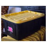 Lot of (4) Storage Bins 30" x 20" x 14"