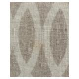 Villa Pillows - Geo Natural Linen Cover, 100% Cotton Lining (Lot of 2)