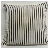 Pacific Coast Feather Cushion Decorative Throw Pillows - Navy & Beige - 2 Pack