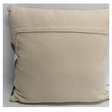 Neutral Patchwork Pattern Throw Pillow Set of 2