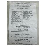 LAUD & DUNLAP Zipper 2-Pack Throw Pillows - Beige Herringbone & Geometric Hex Pattern