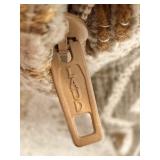 LAUD & DUNLAP Zipper 2-Pack Throw Pillows - Beige Herringbone & Geometric Hex Pattern