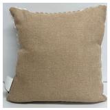 K&K Interiors Hydrangea Embroidered Pillow Set - 3 Decorative Cushions