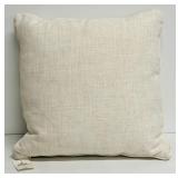 K&K Interiors Hydrangea Embroidered Pillow Set - 3 Decorative Cushions