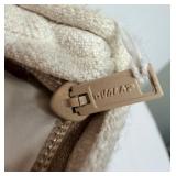 K&K Interiors Hydrangea Embroidered Pillow Set - 3 Decorative Cushions