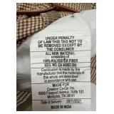 Creative Co-Op Square Woven Cotton Plaid Pillow Pair (Matches lot 225 & 226)