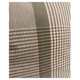 Creative Co-op Square Woven Cotton Plaid Pillow Pair - Made in India (Matches lot 224 & 226)