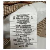 Creative Co-op Square Woven Cotton Plaid Pillow Pair - Made in India (Matches lot 224 & 226)