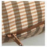 Creative Co-op Square Woven Cotton Plaid Pillows (Matches lot 224& 225)