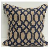 Villa Fluff Technique Throw Pillows - Duck Feather Fill (Lot of 2)