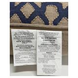 Villa Fluff Technique Throw Pillows - Duck Feather Fill (Lot of 2)