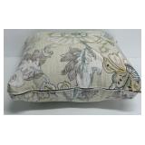 Beige Floral Throw Pillows 3-Pack