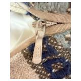 3-Piece Blue Decorative Throw Pillow Set in various patterns